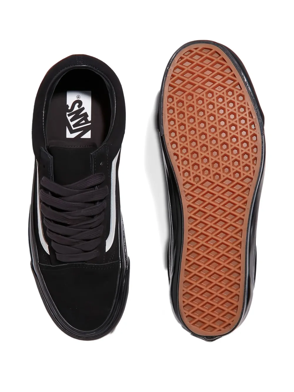Vans suede low-top sneakers Black