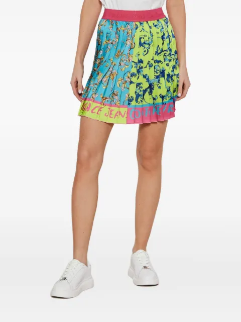 Versace Jeans Couture pleated skirt