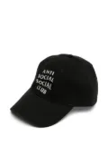 Anti Social Social Club Mind Games Glitter cap - Black