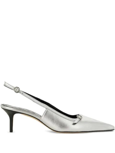 Aeyde Saba slingback pointed-toe pumps