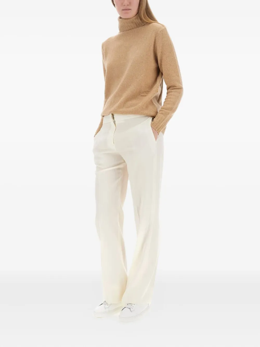 ASPESI Coltrui met lange mouwen Beige