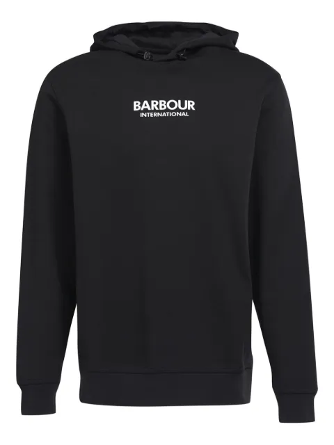 Barbour logo-embroidered hoodie