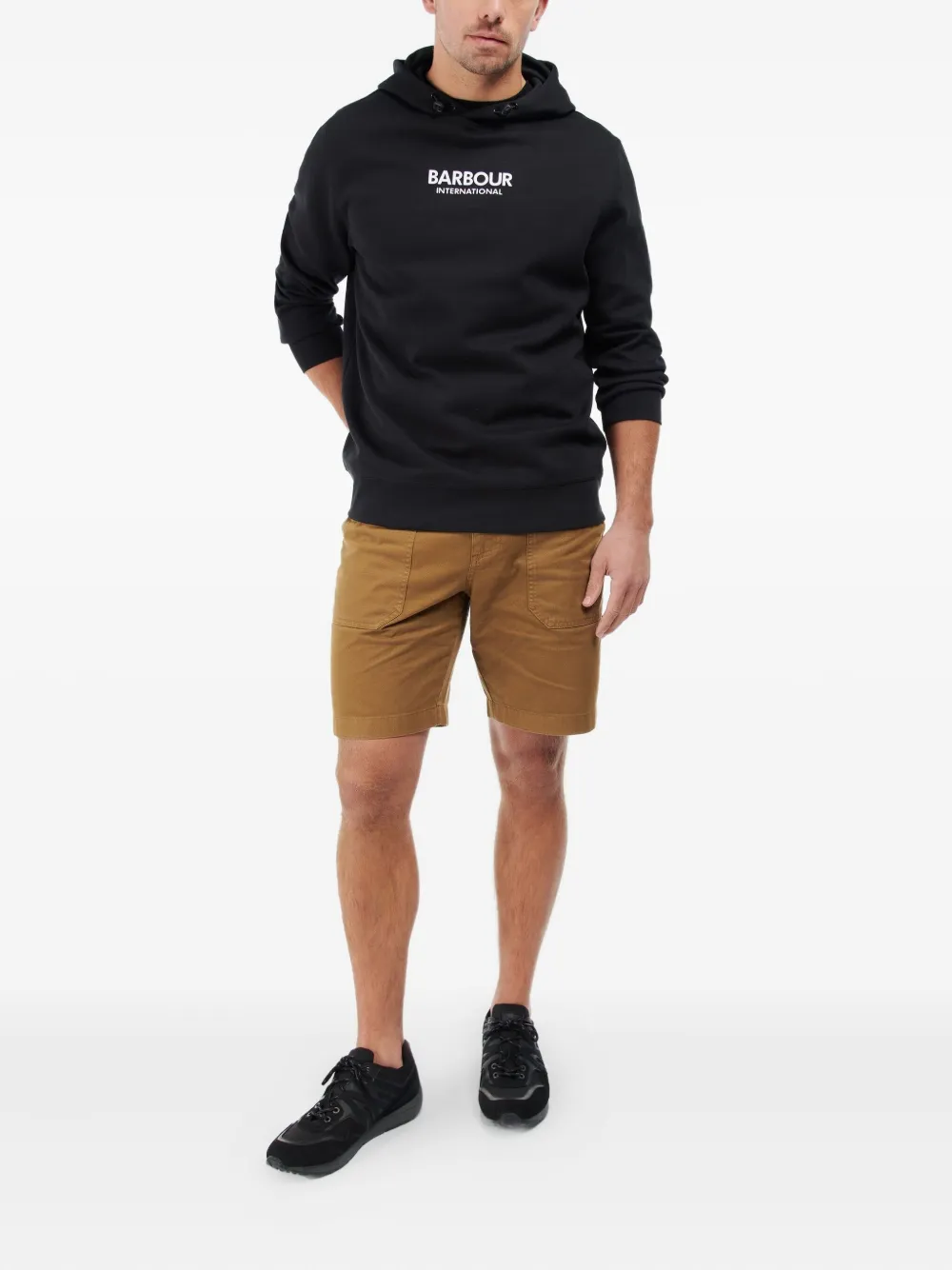 Barbour logo-embroidered hoodie | Hoodies | Image 2