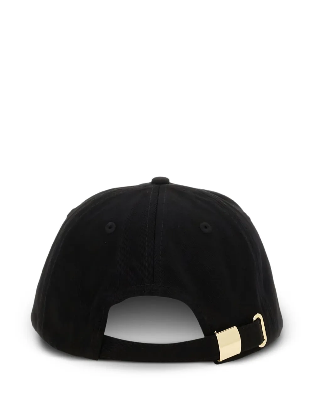 Versace Jeans Couture Honkbalpet met geborduurd logo Zwart