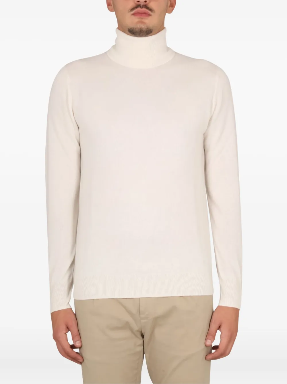 ASPESI turtleneck sweater Beige