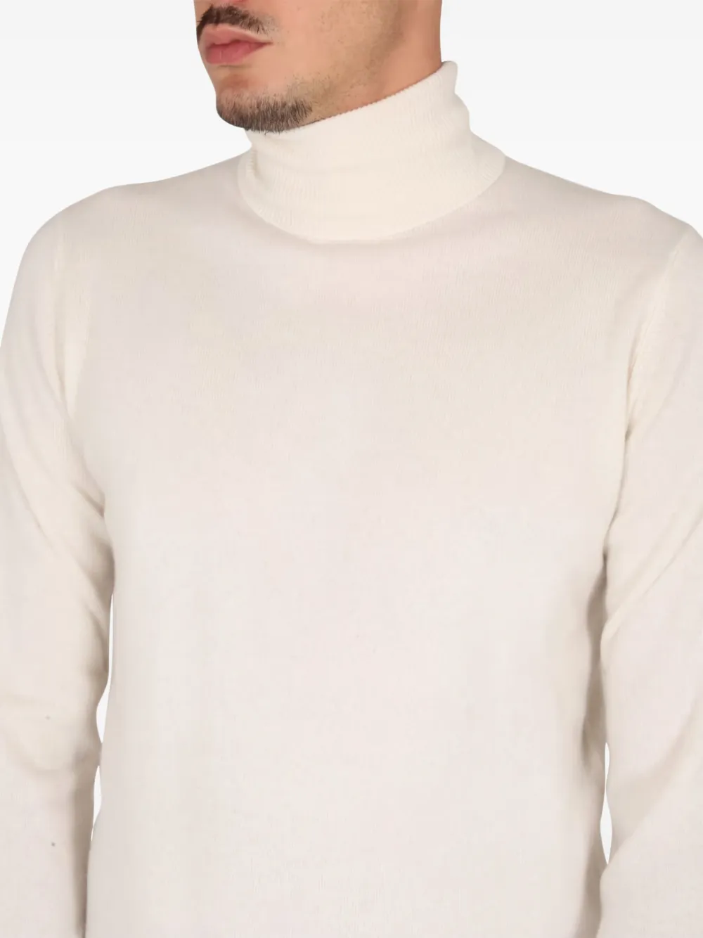 ASPESI turtleneck sweater Beige