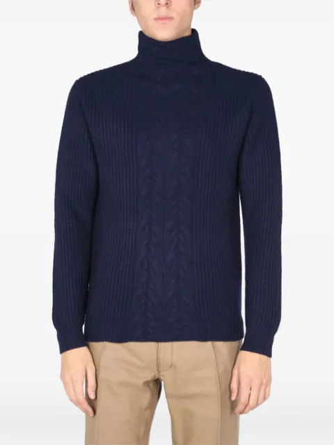Ballantyne cable-knit turtleneck sweater