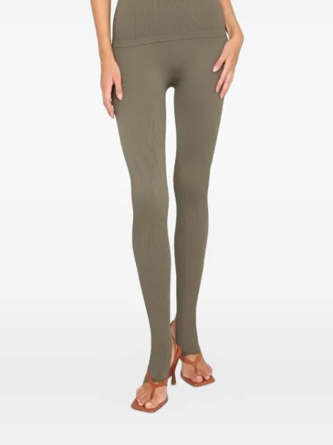 ANDREĀDAMO split ribbed leggings