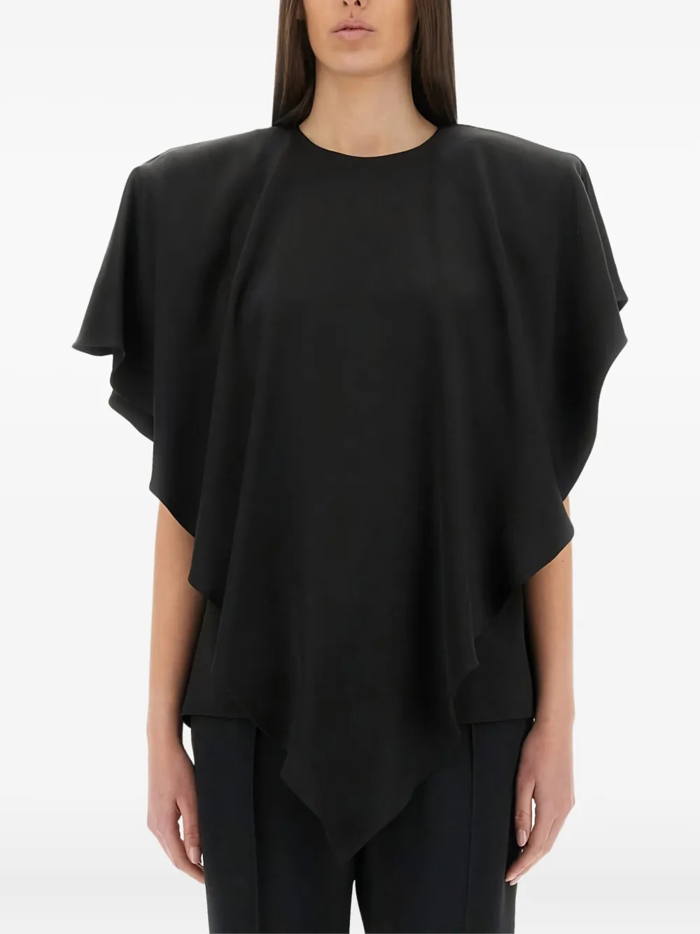 Stella McCartney draped blouse | Black | Image 1