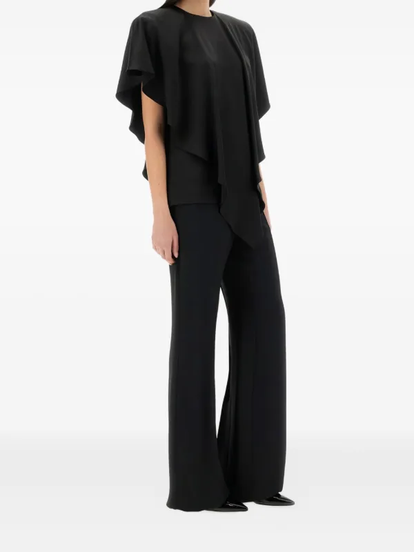 Stella McCartney ドレープ ブラウス | ブラック | FARFETCH JP