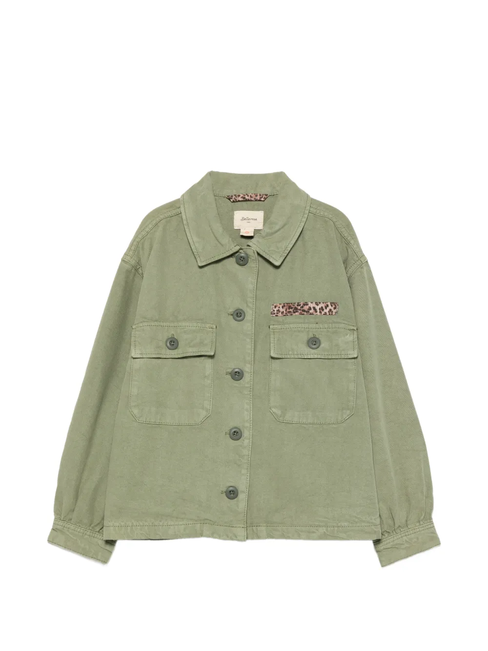 Bellerose Kids Azucar button-front overshirt - Verde