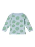 Stella McCartney Kids frog-print long-sleeve top - Blue