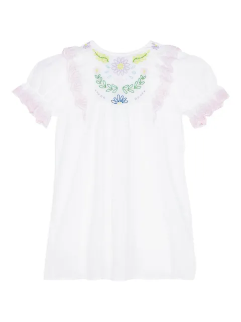 Bellerose floral-embroidery dress