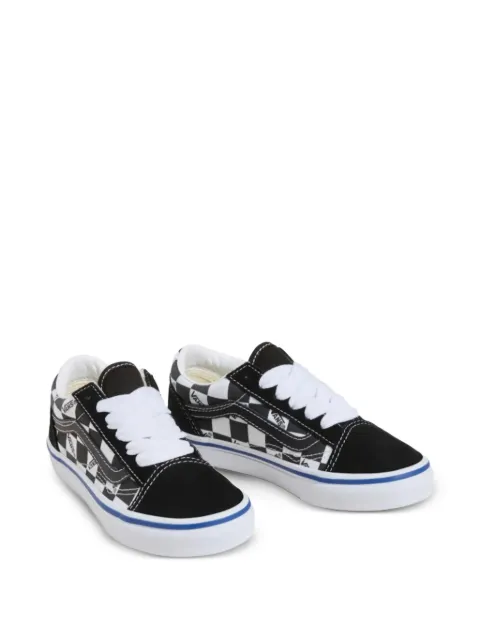 Vans Kids check-print sneakers