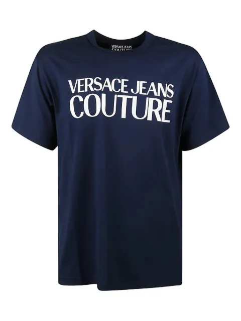 Versace Jeans Couture تيشيرت بطبعة شعار الماركة