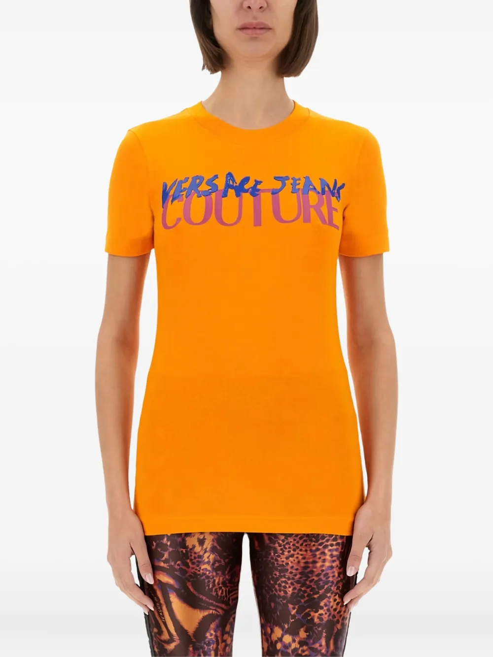 logo-print T-shirt