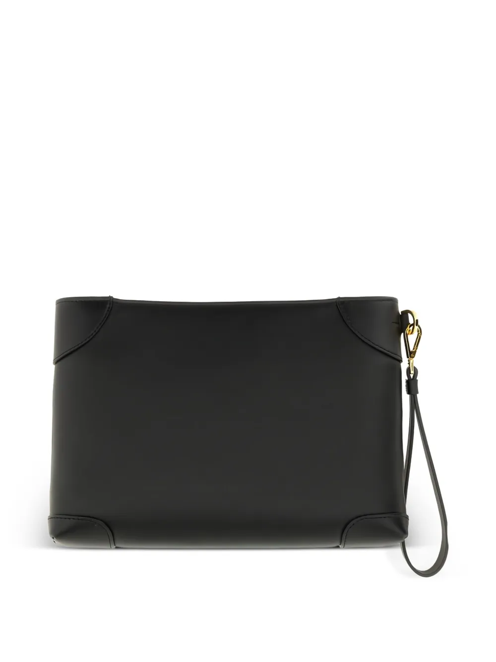 TOM FORD Leren clutch Zwart