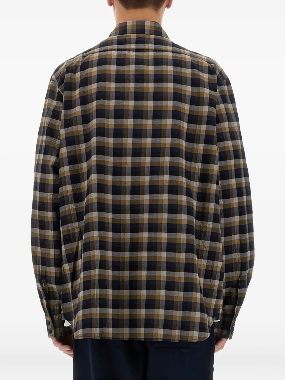 YMC BB checked button-up shirt | Image 2