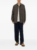 YMC BB checked button-up shirt - Black