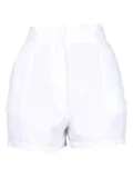ASPESI pleated pocket shorts - White