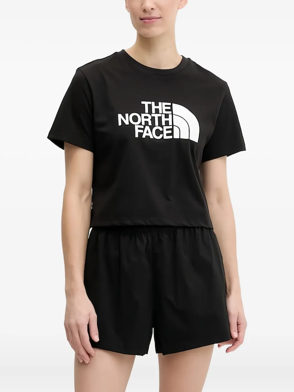 The North Face logo-print T-shirt | Black | Image 1