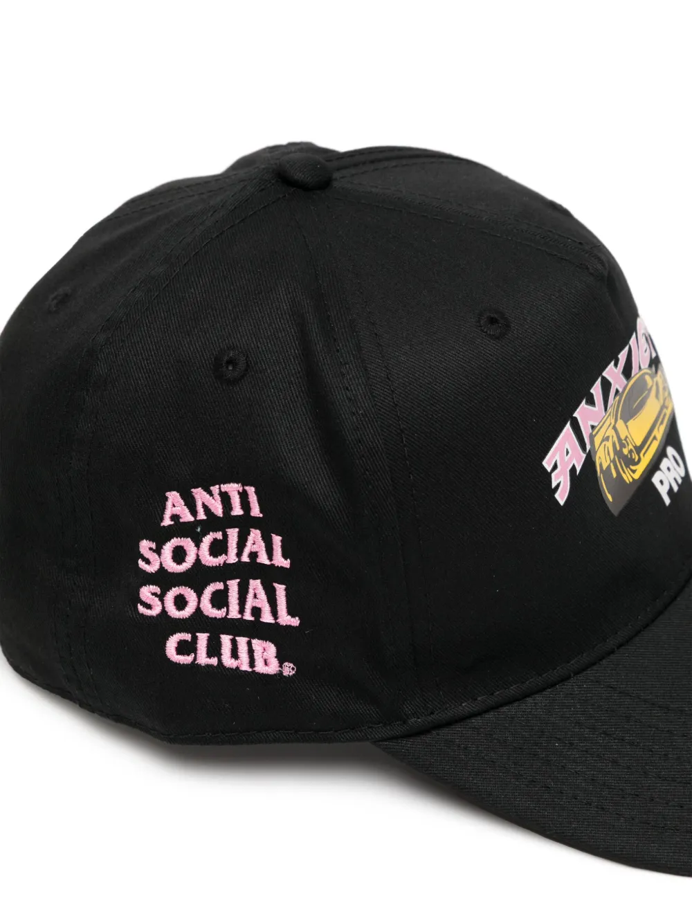 Anti Social Social Club Anxiety pet - Zwart