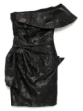 Saiid Kobeisy brocade mini dress - Black