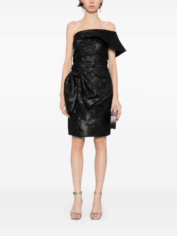 オールインワン・サロペット Saiid Kobeisy Brocade Short Dress Saiid Kobeisy Brocade Mini Dress | Black | FARFETCH