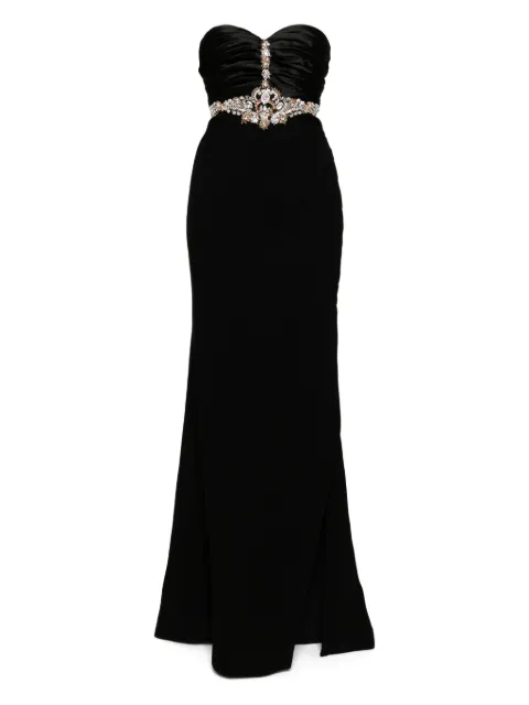 Saiid Kobeisy embellished-crepe dress