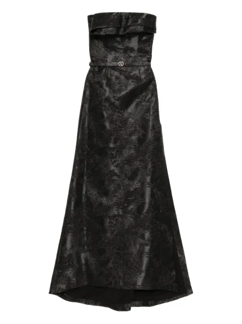 Saiid Kobeisy brocade long dress