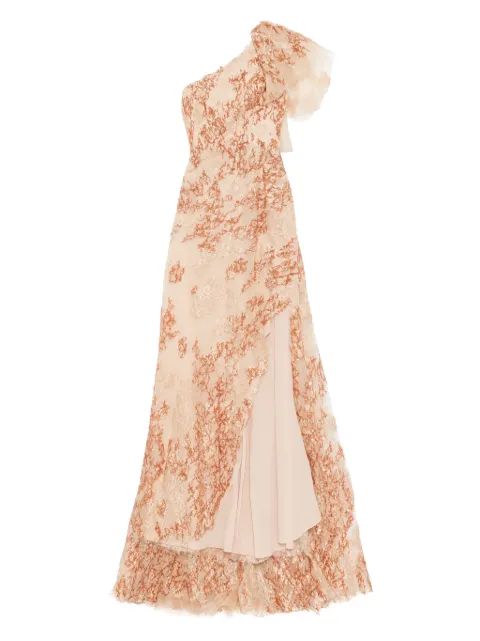 Saiid Kobeisy Asymmetrische maxi-jurk