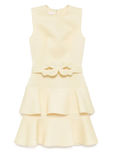 Saiid Kobeisy ruffled mini dress