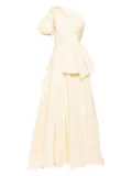 Saiid Kobeisy Taffeta dress - Yellow