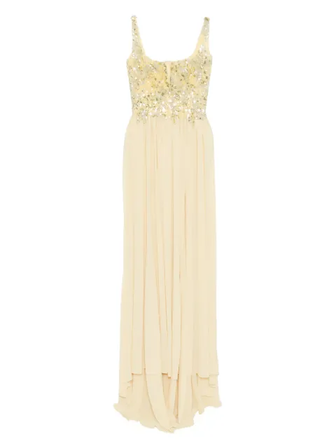 Saiid Kobeisy embellished long dress