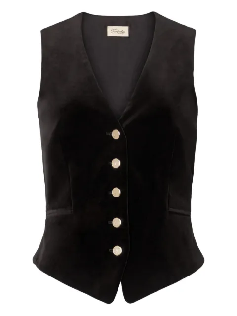Temperley London velvet waistcoat