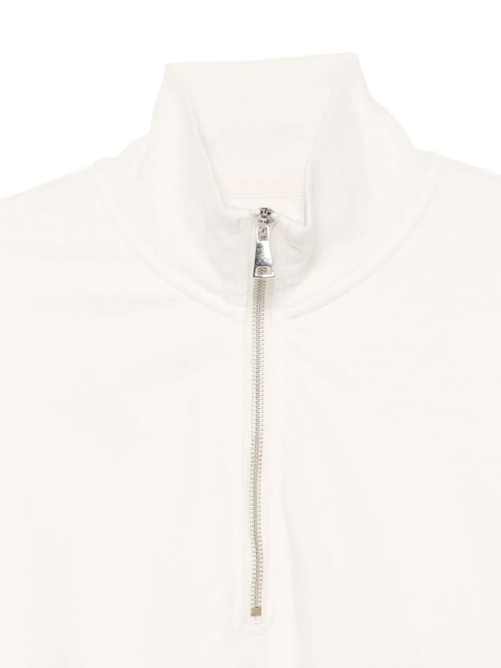 Haikure Sweater met halve rits Beige