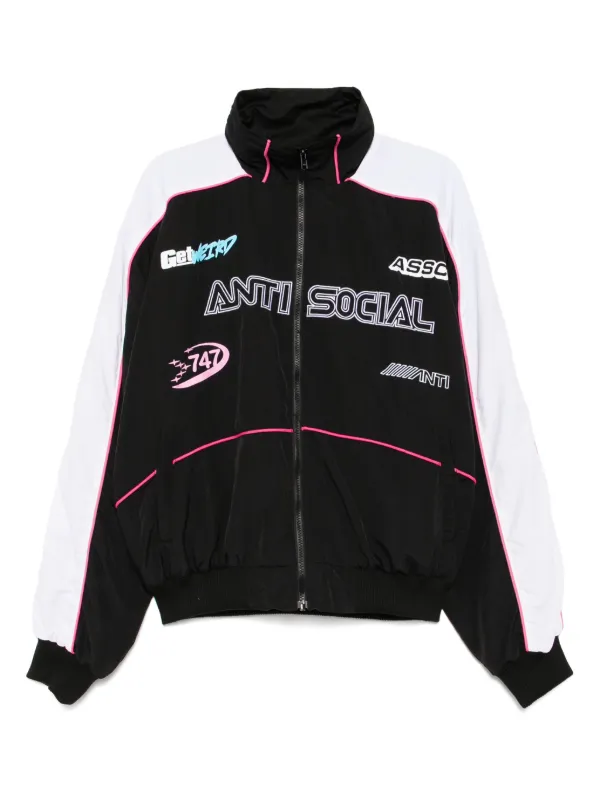 ANTI SOCIAL SOCIAL CLUB ブルゾンM 黒 ANTI SOCIAL SOCIAL CLUB ブルゾンM 黒