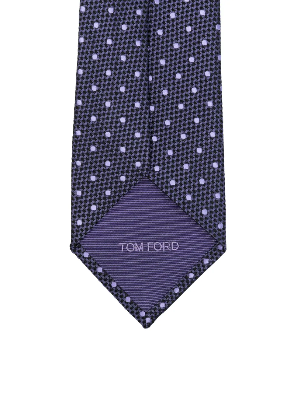 TOM FORD silk polka-dot tie - Blauw