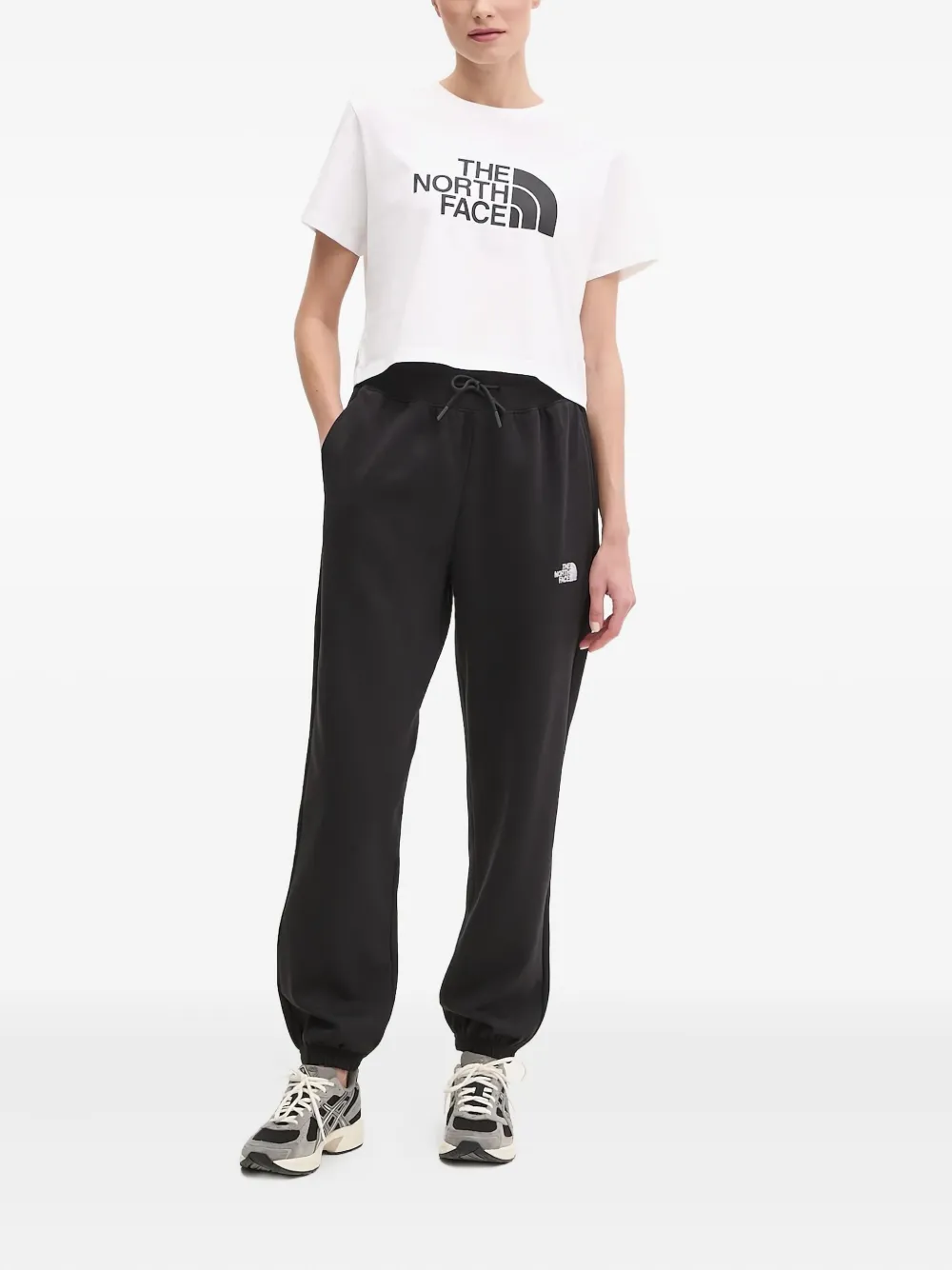 The North Face logo-print cropped top | T-Shirts & Jersey Shirts | Image 2