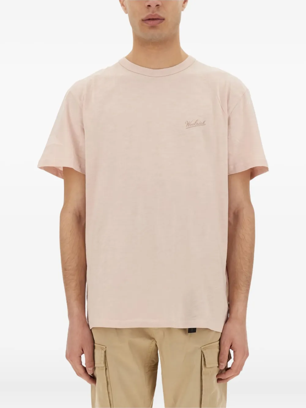 embroidered logo T-shirt