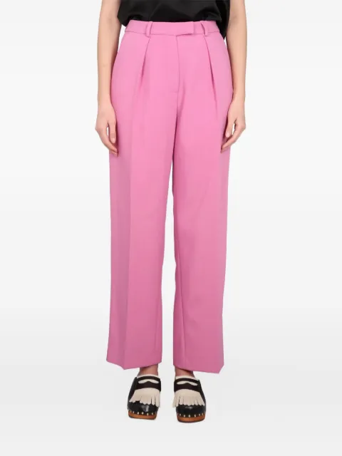 Alysi pleated-front trousers