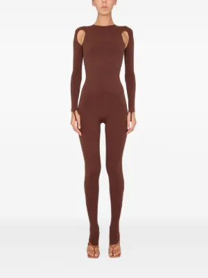 garter belt-jacquard tights