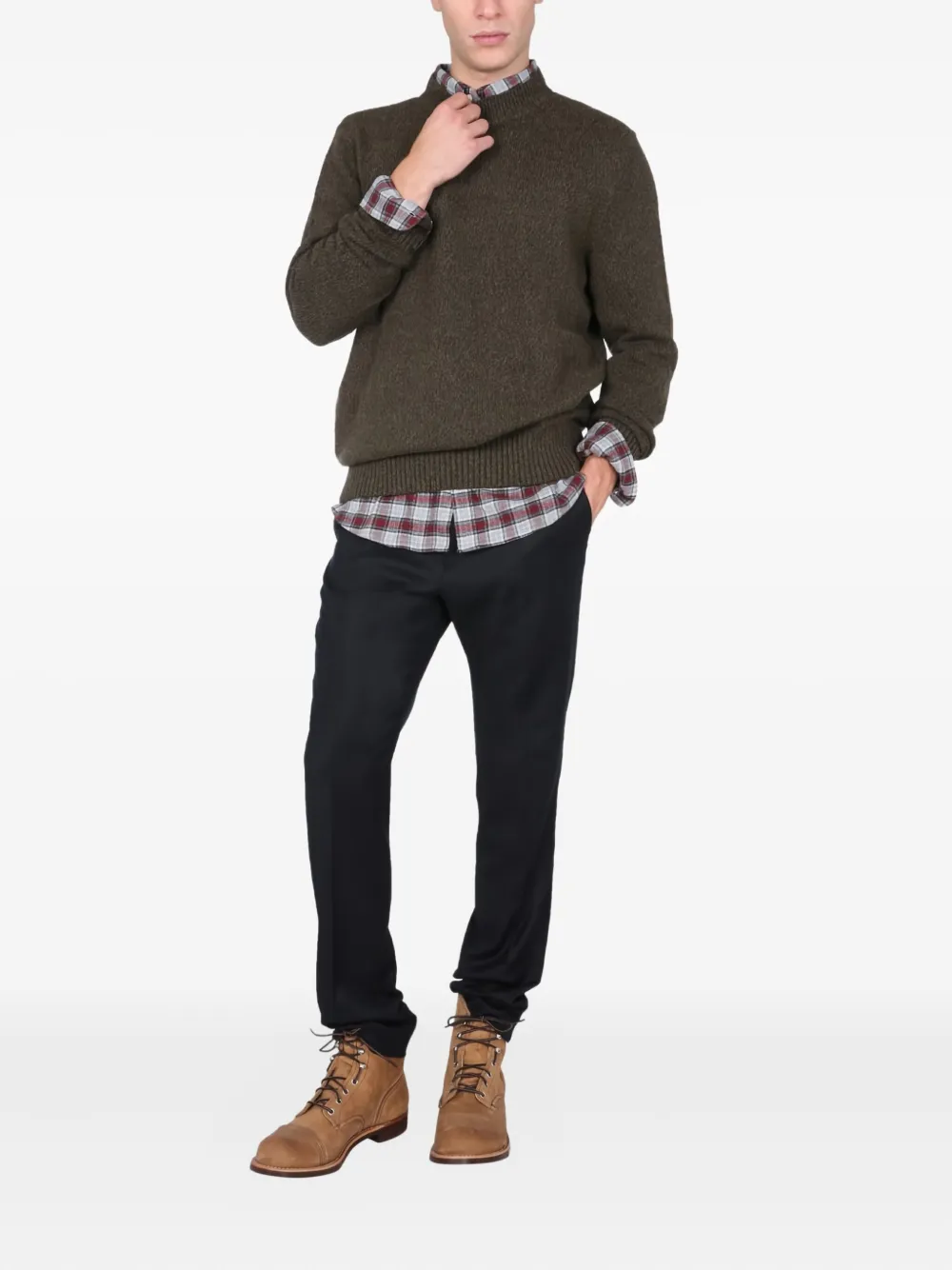 Barbour  crew-neck sweater | Knitted Sweaters | Image 2