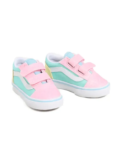 Vans Kids Sneakers mit Klettverschluss im Glitter-Look