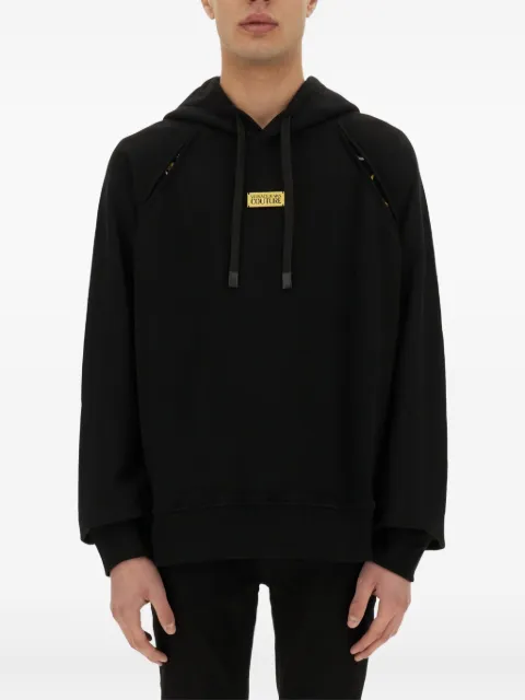 Versace Jeans Couture هودي ببروش شعار الماركة