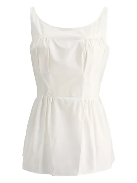 ASPESI sleeveless tie-waist top