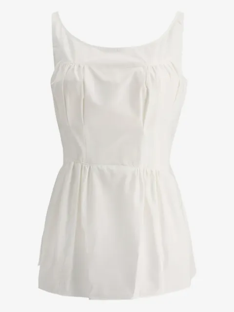 ASPESI sleeveless tie-waist top