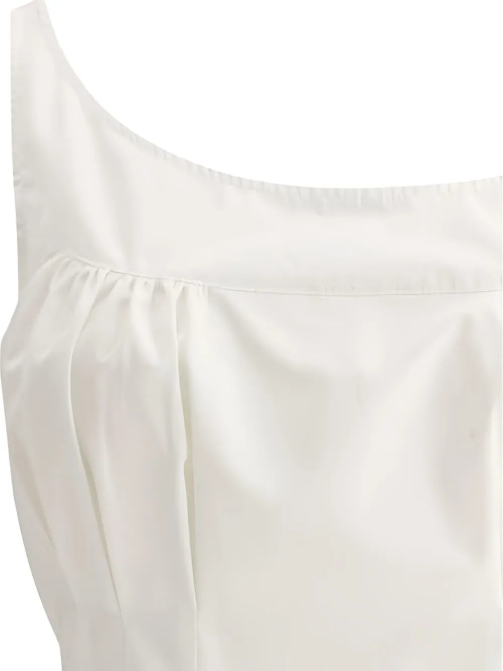 ASPESI sleeveless tie-waist top Wit