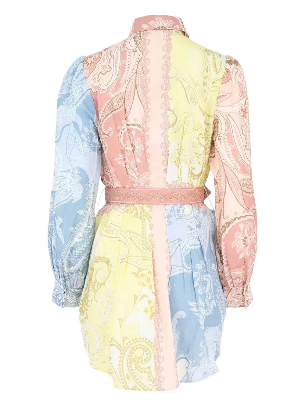 Hemant And Nandita paisley-print belted shirt dress | Day Dresses | Image 2