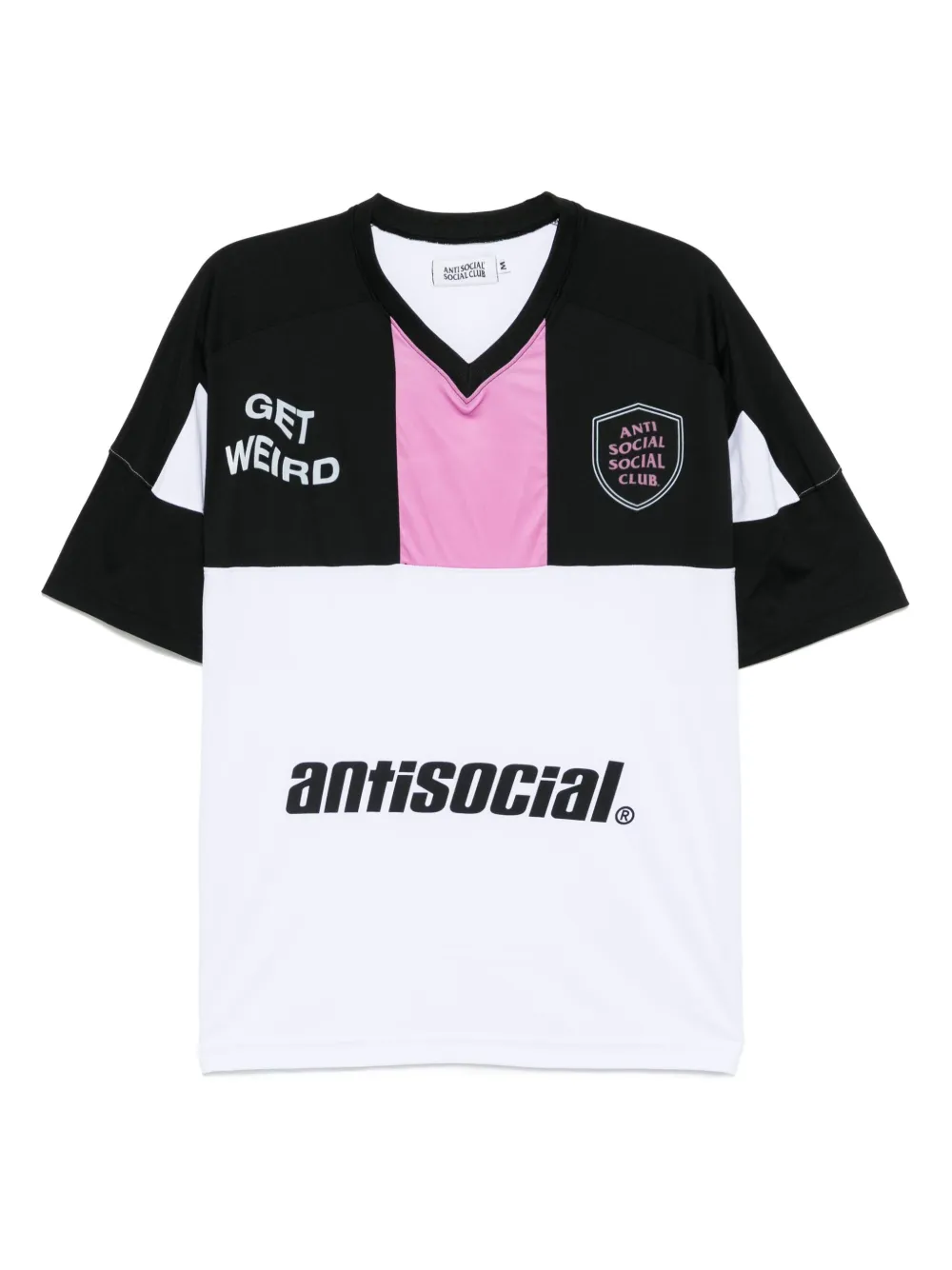 Anti Social Social Club playera Get Weird Soccer | blanco | Image 1